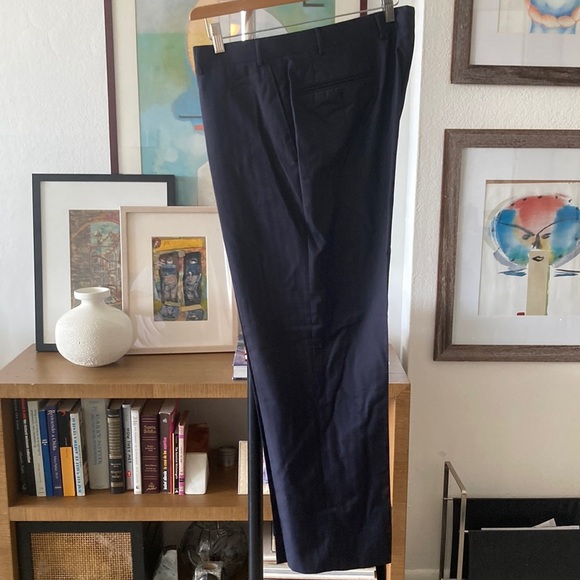 Men's Navy Pants - Picture 2 of 3